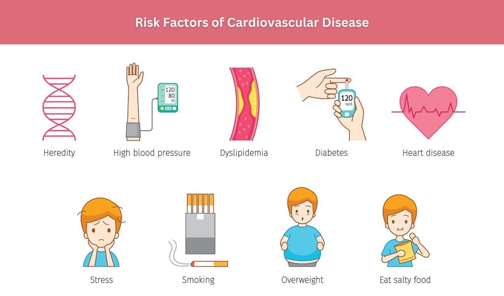 Risk Factors of Cardiovascular Disease